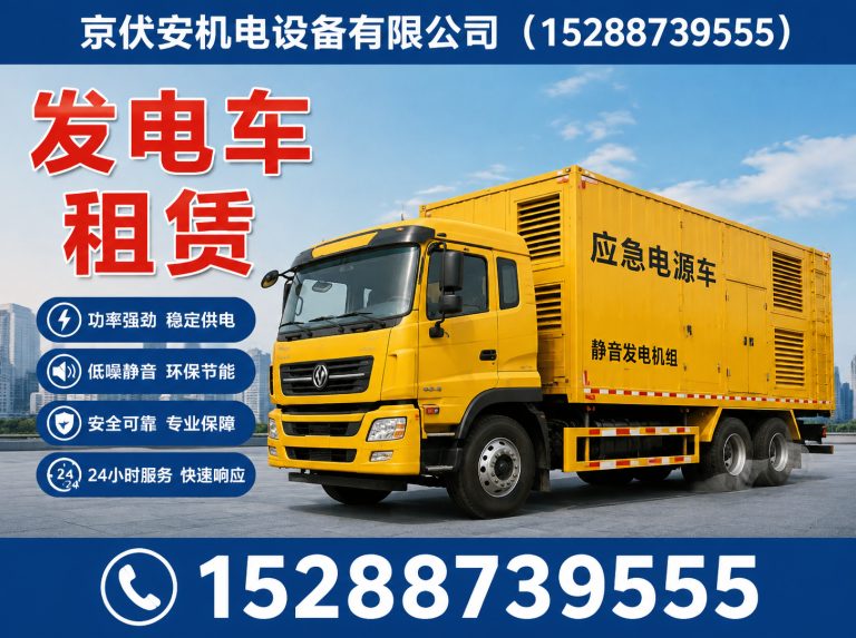 百色发电车出租展示图